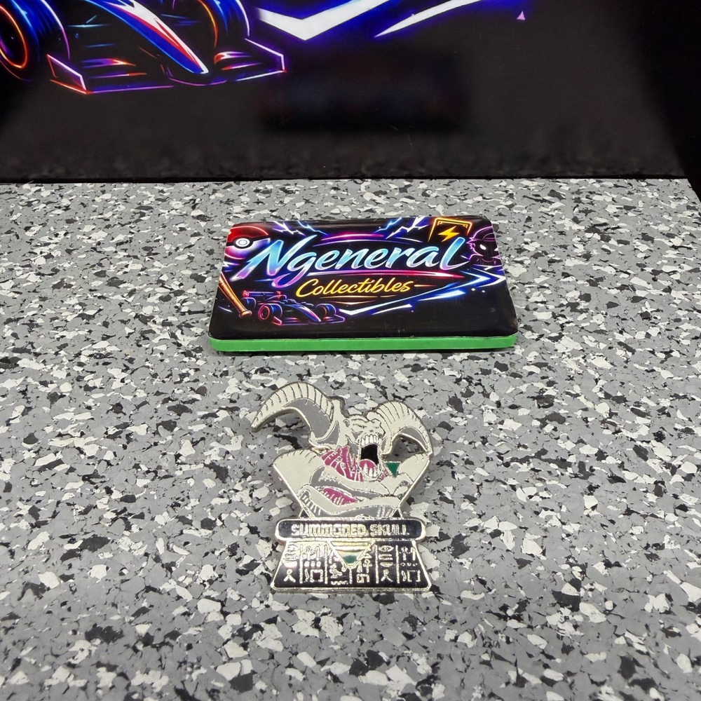 Yu-Gi-Oh Summoned Skull Enamel Pin Upper Deck 2003 First Edition Millennium Eye